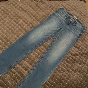 Hollister straight leg denim jeans.